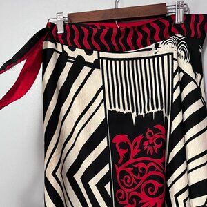 Silk Blend Wrap Skirt Made in India